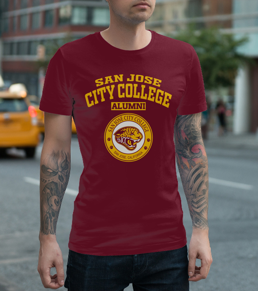 San Jose City College Alumni SJCC San Jose California T-Shirt