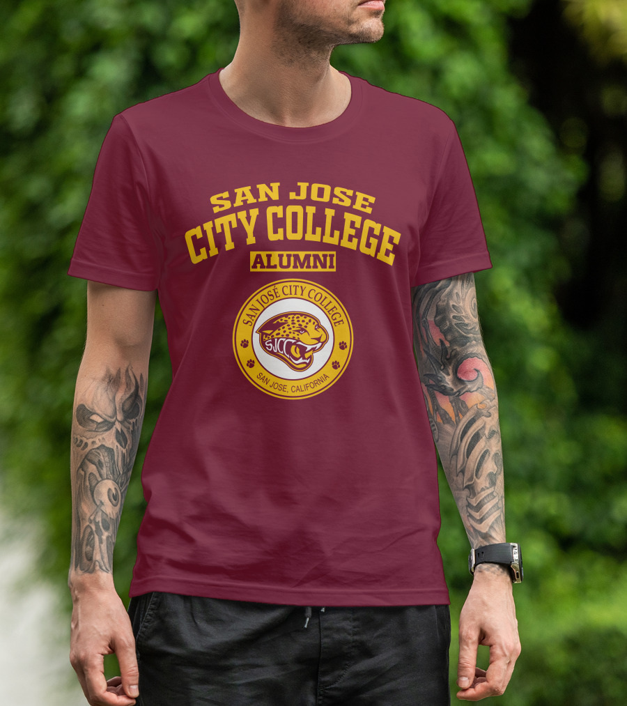 San Jose City College Alumni SJCC San Jose California T-Shirt