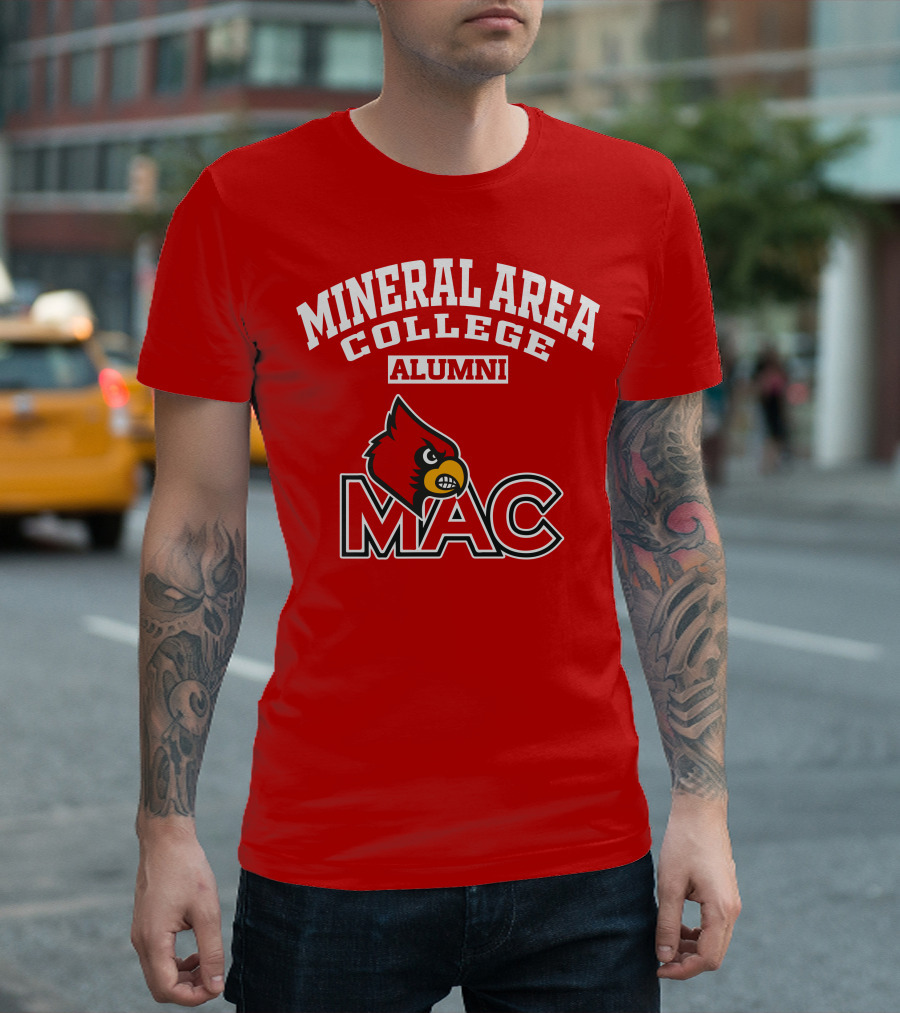 Mineral Area College Alumni Cardinal MAC T-Shirt