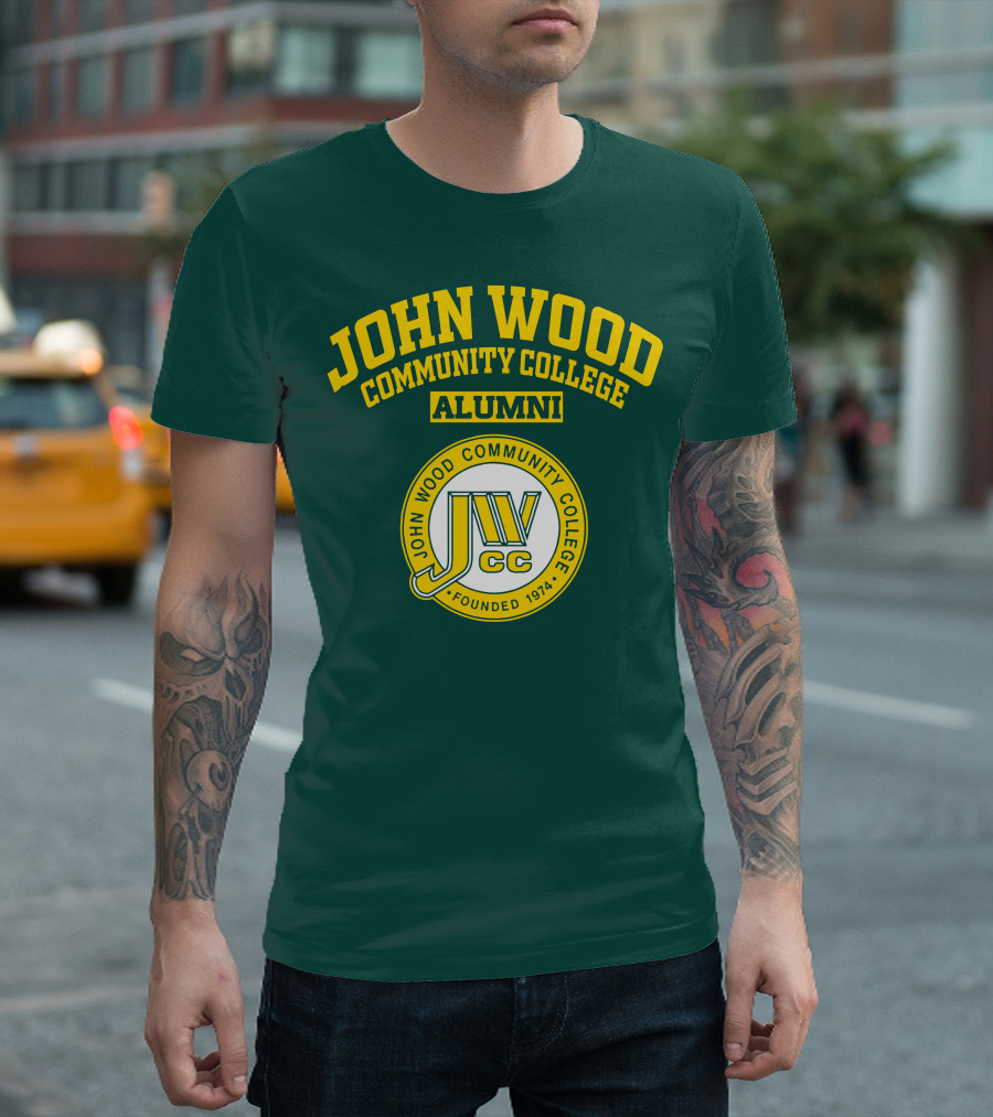 John Wood Community College Alumni JWCC Founded 1974 T-Shirt