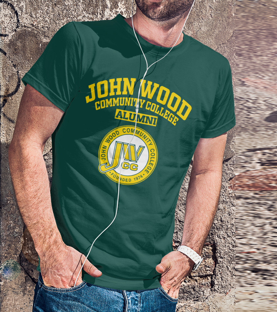 John Wood Community College Alumni JWCC Founded 1974 T-Shirt