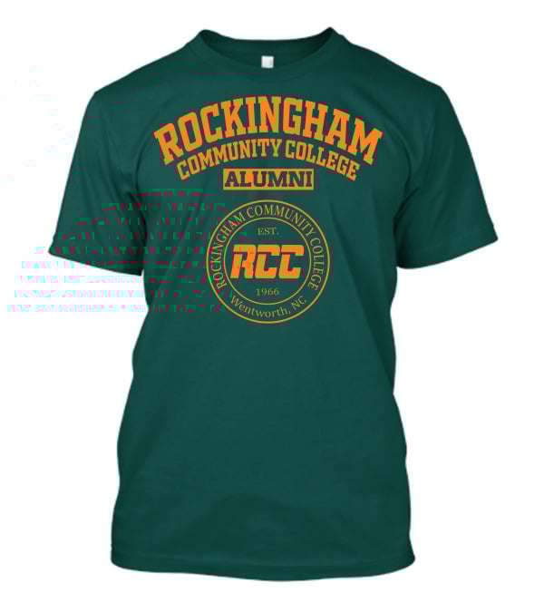 Rockingham Community College Alumni RCC Wentworth NC Est. 1966 T-Shirt