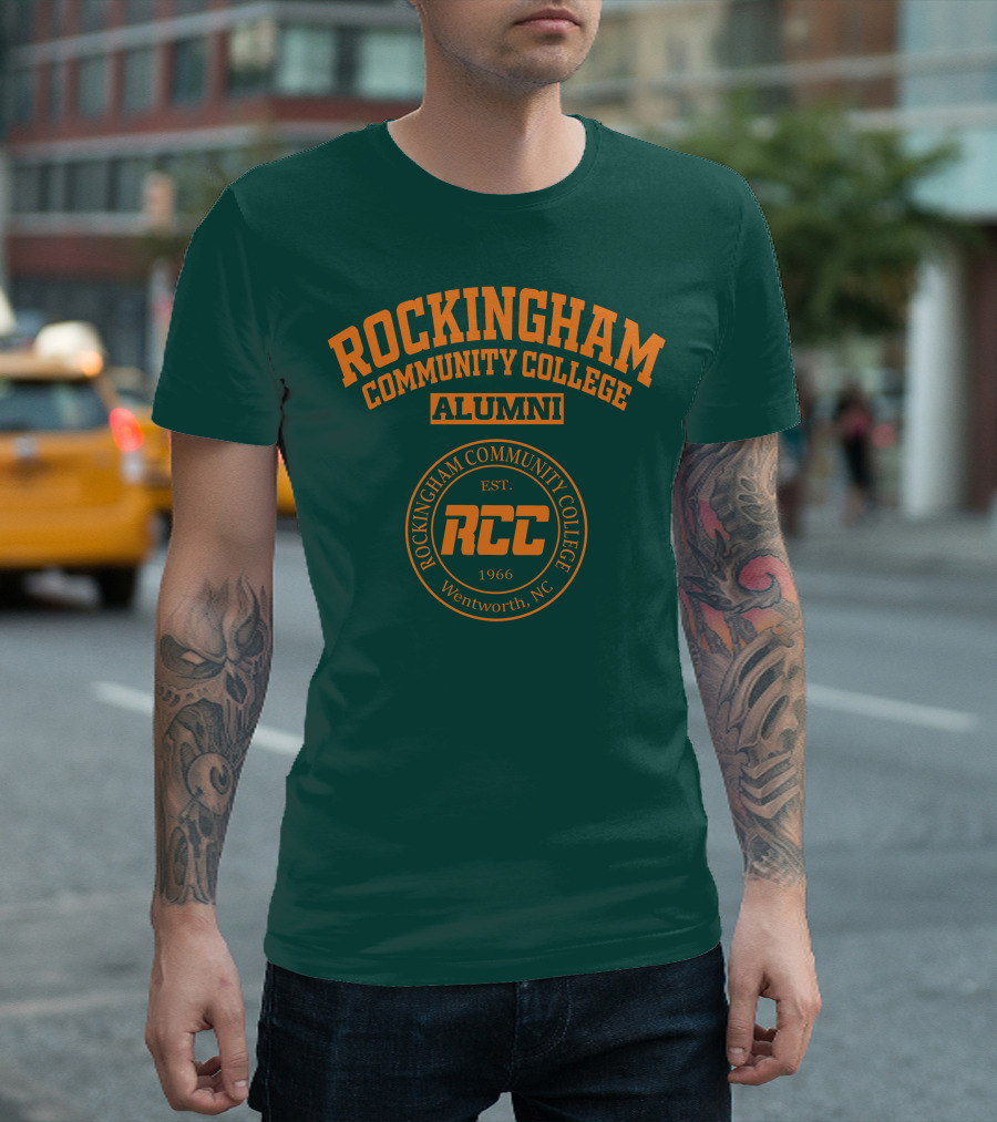 Rockingham Community College Alumni RCC Wentworth NC Est. 1966 T-Shirt