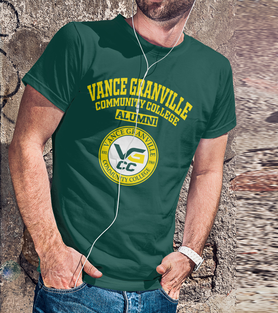 Vance Granville Community College Alumni VGCC Est 1969 T-Shirt