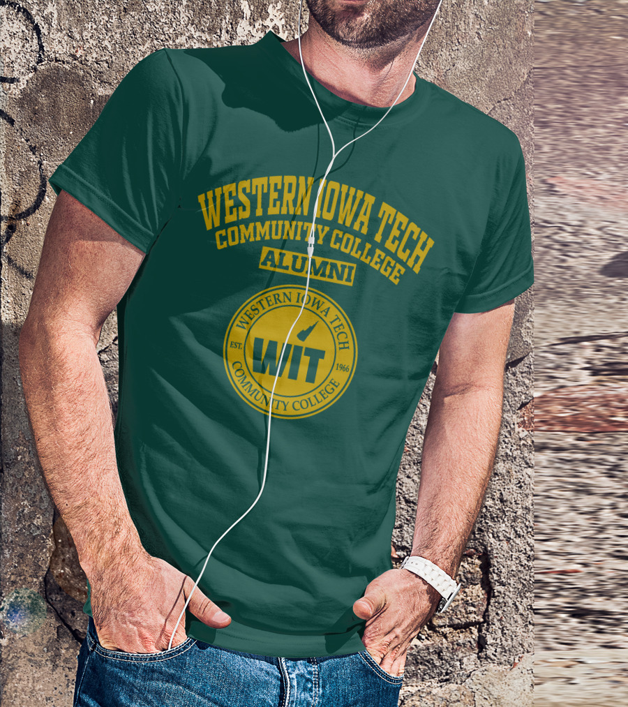 Western Iowa Tech Community College Alumni WIT Logo Est. 1966 T-Shirt