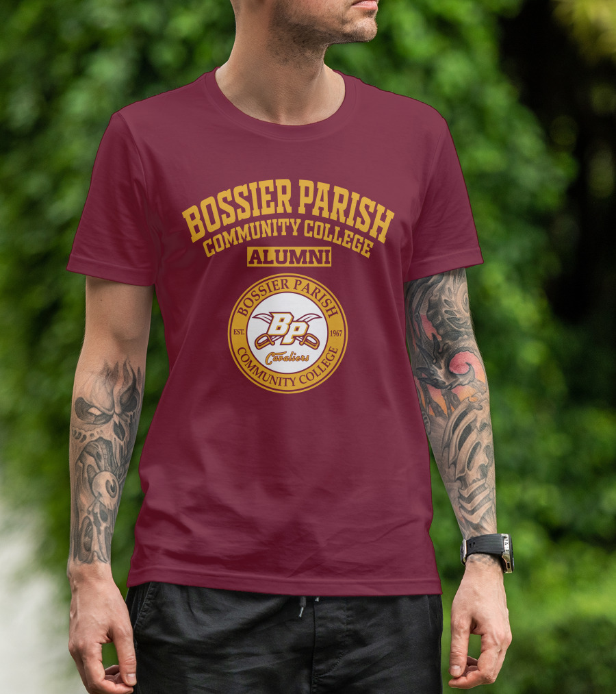 Bossier Parish Community College Alumni BP Cavaliers Est. 1967 T-Shirt