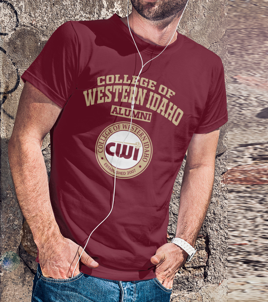 College Of Western Idaho Alumni Established 2007 CWI T-Shirt