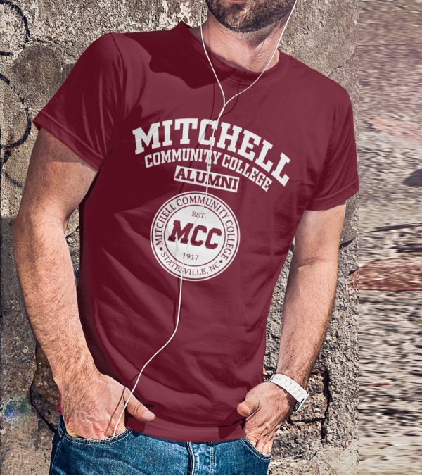 Mitchell Community College Alumni MCC Statesville NC Est 1917 T-Shirt