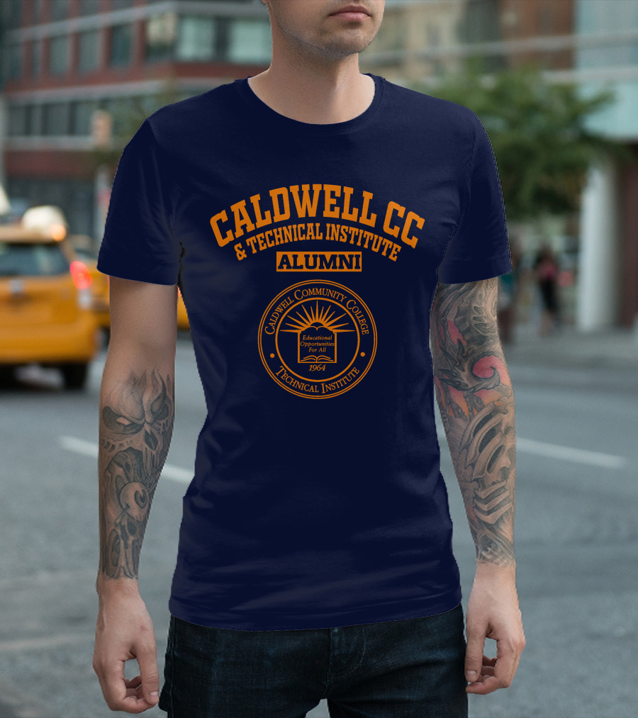 Caldwell Community College and Technical Institute Alumni 1964 Educational Opportunities for All T-Shirt