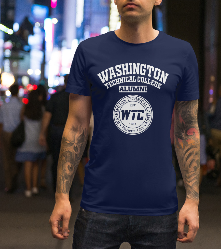 Washington Technical College Alumni WTC Marietta Ohio 1971 T-Shirt