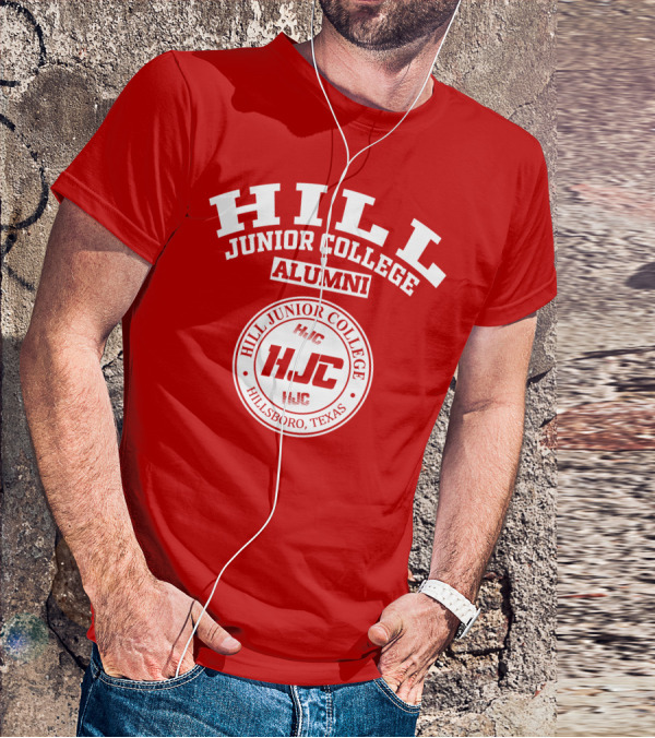Hill Junior College Alumni HJC Hillsboro Texas T-Shirt
