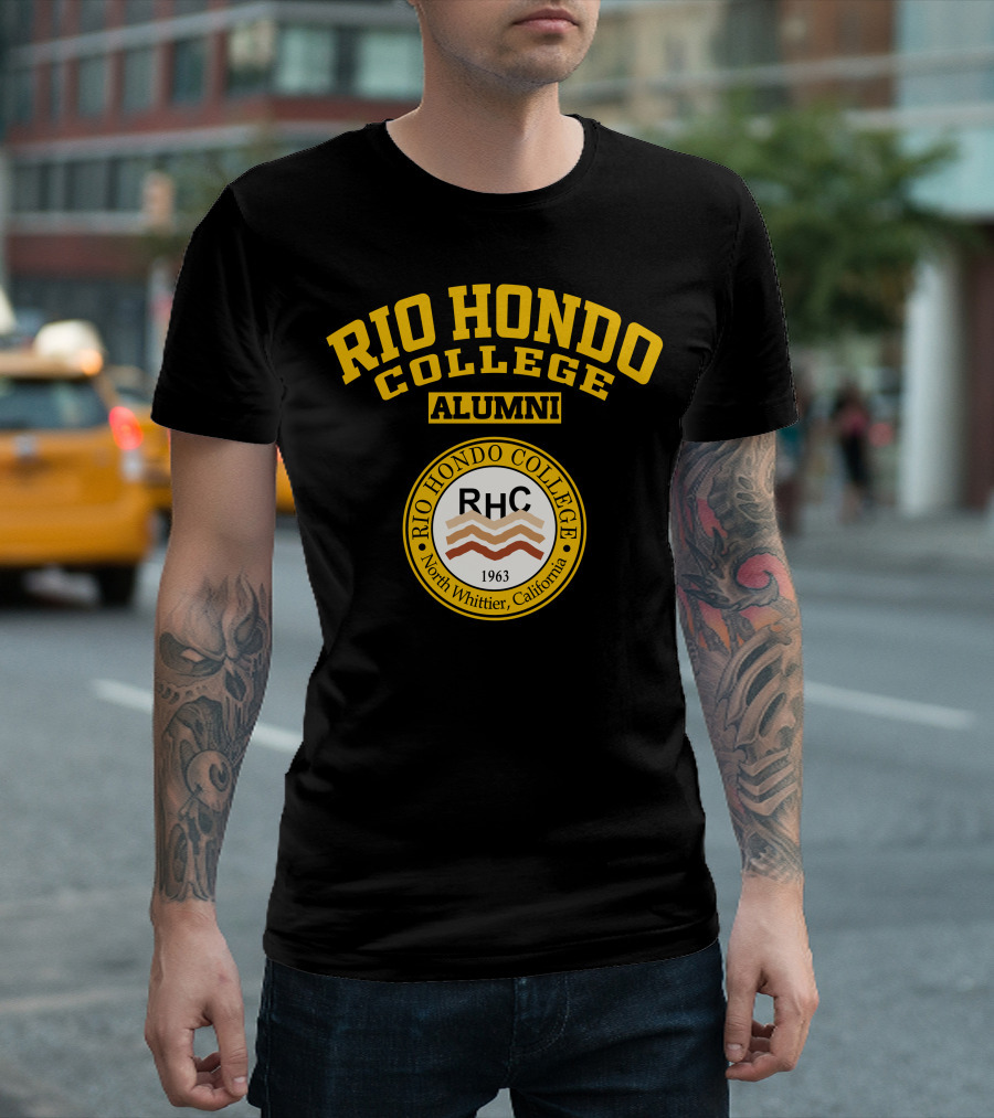 RIO HONDO COLLEGE ALUMNI RHC 1963 North Whittier California T-Shirt