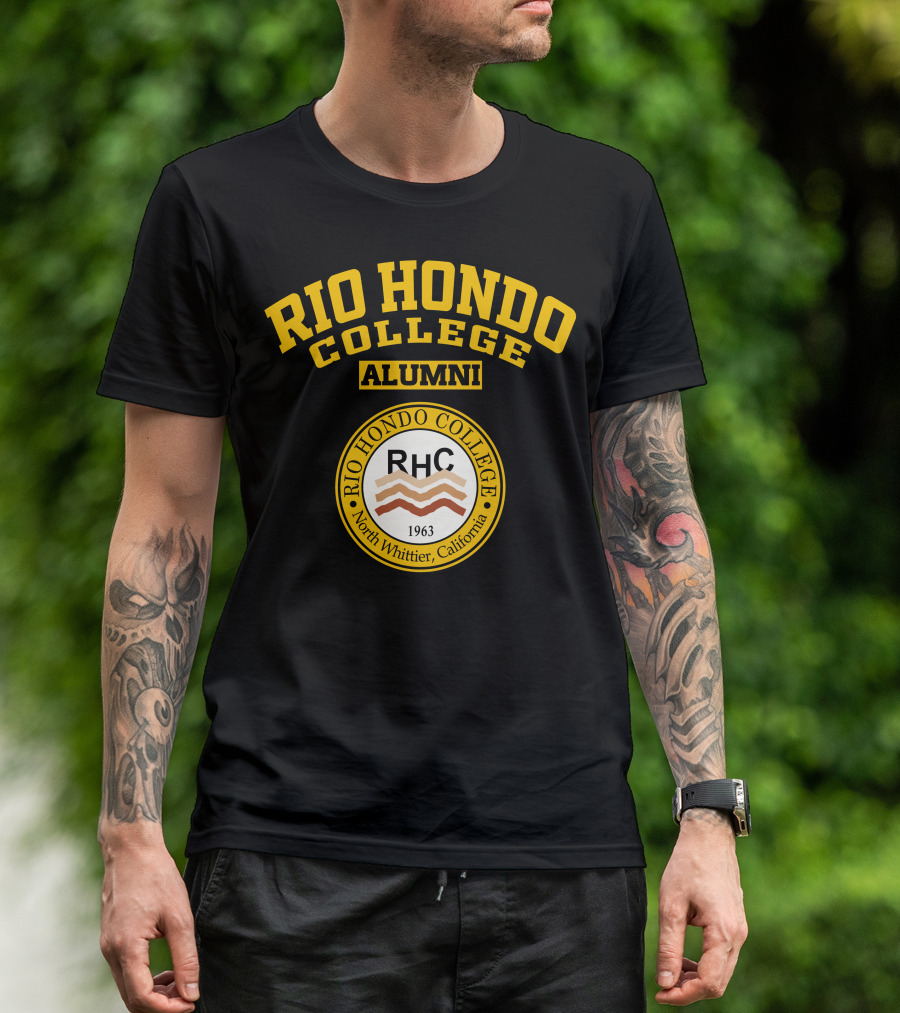 RIO HONDO COLLEGE ALUMNI RHC 1963 North Whittier California T-Shirt