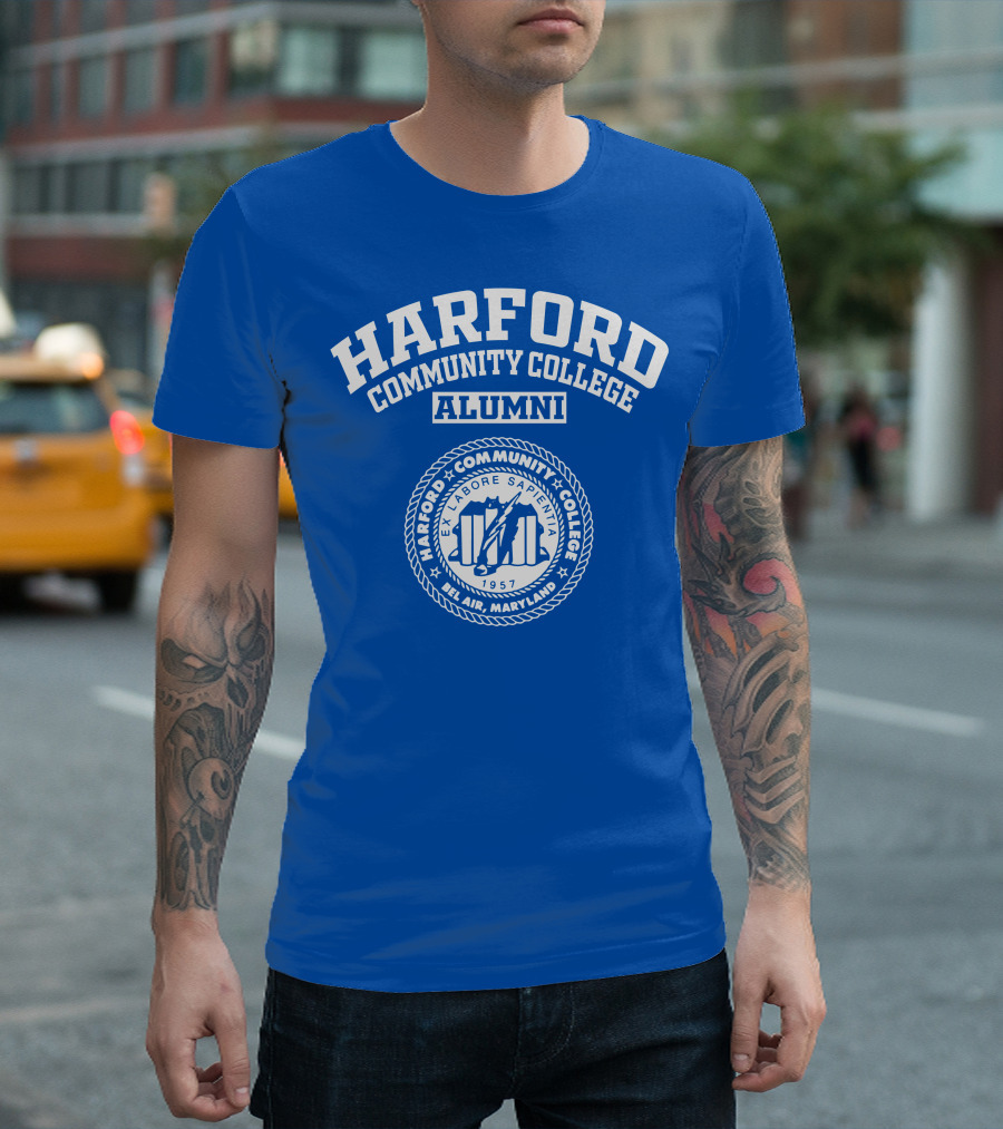 Harford Community College Alumni Seal Bel Air Maryland 1957 T-Shirt