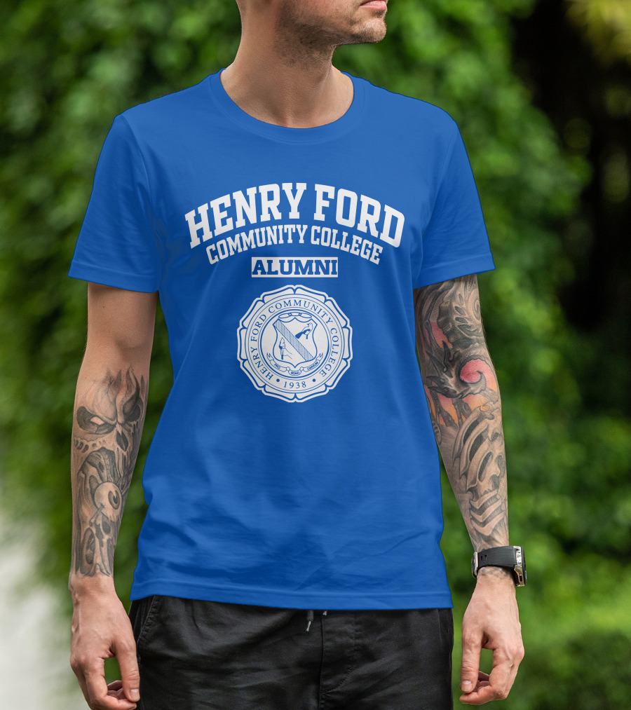 Henry Ford Community College Alumni 1938 Seal T-Shirt