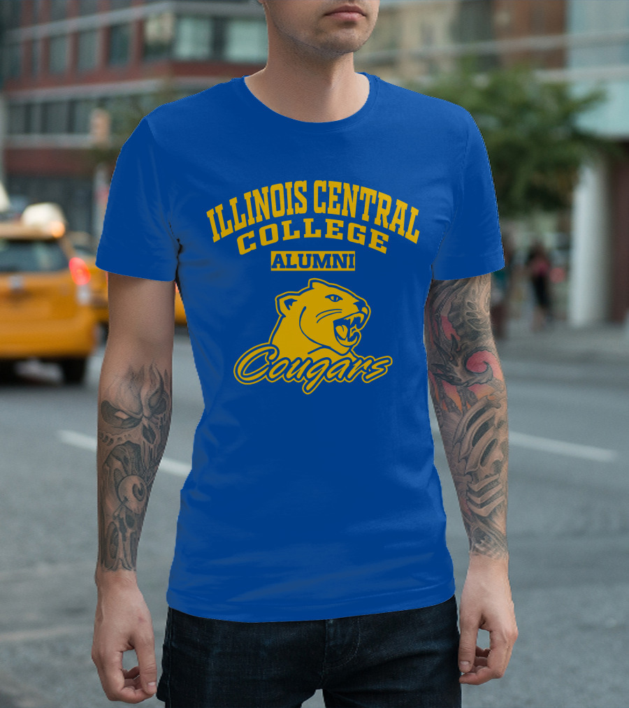 Illinois Central College Alumni Cougars T-Shirt
