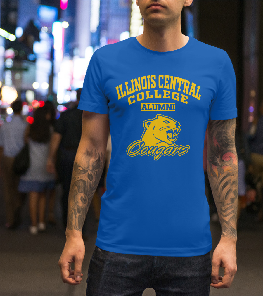 Illinois Central College Alumni Cougars T-Shirt