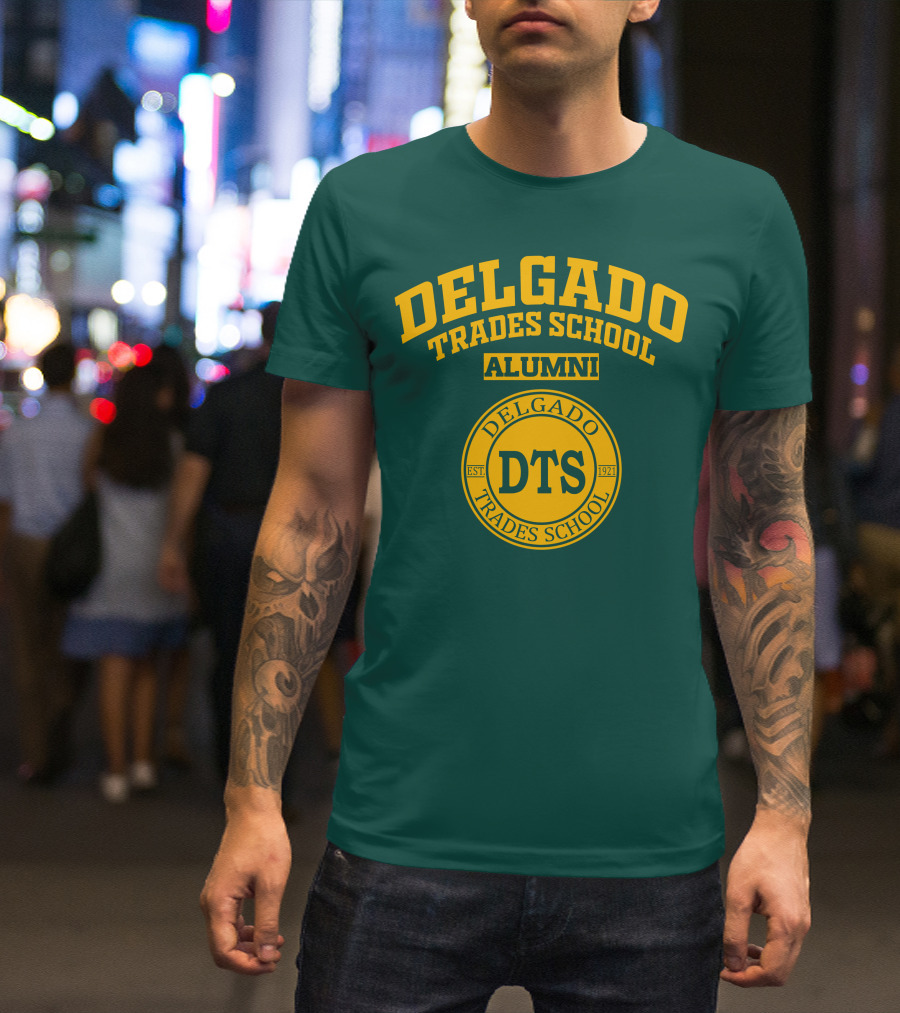 Delgado Trades School Alumni DTS EST 1921 T-Shirt