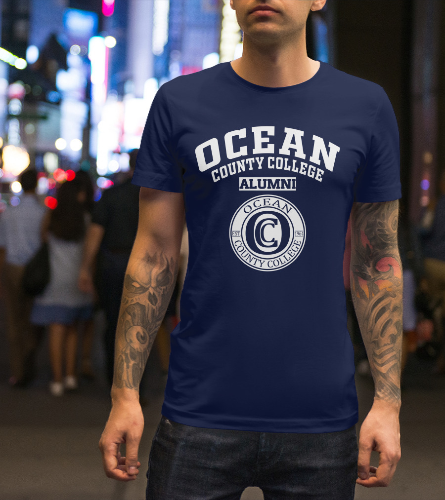 Ocean County College Alumni EST 1964 Seal T-Shirt
