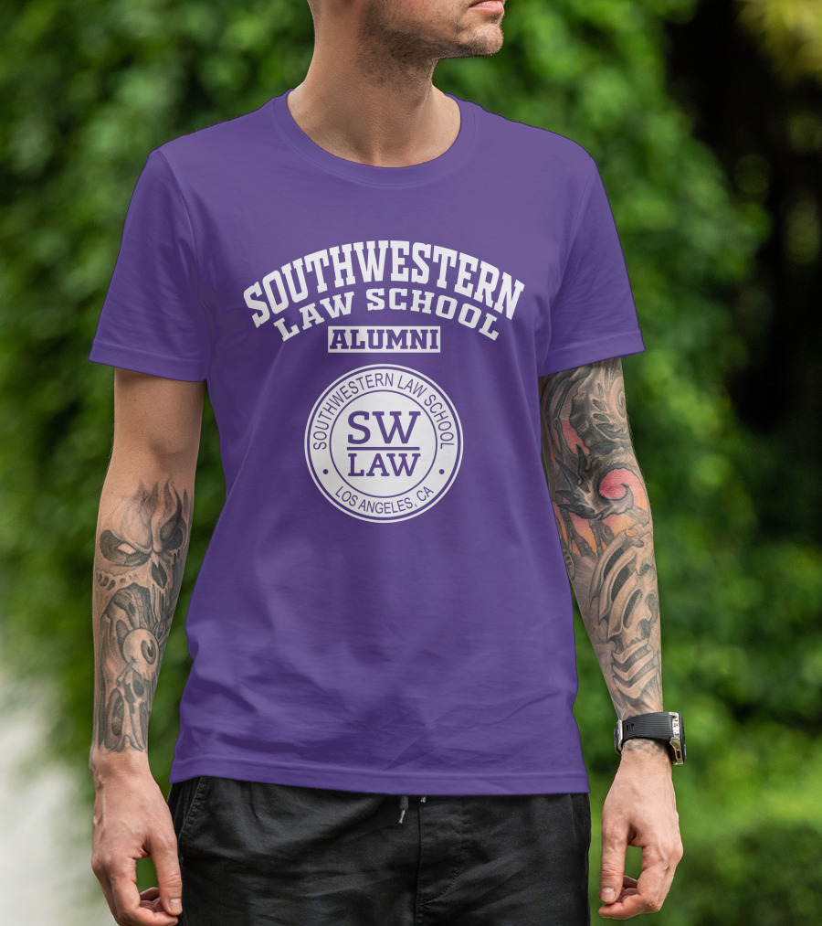 Southwestern Law School Alumni SW Law Los Angeles CA T-Shirt