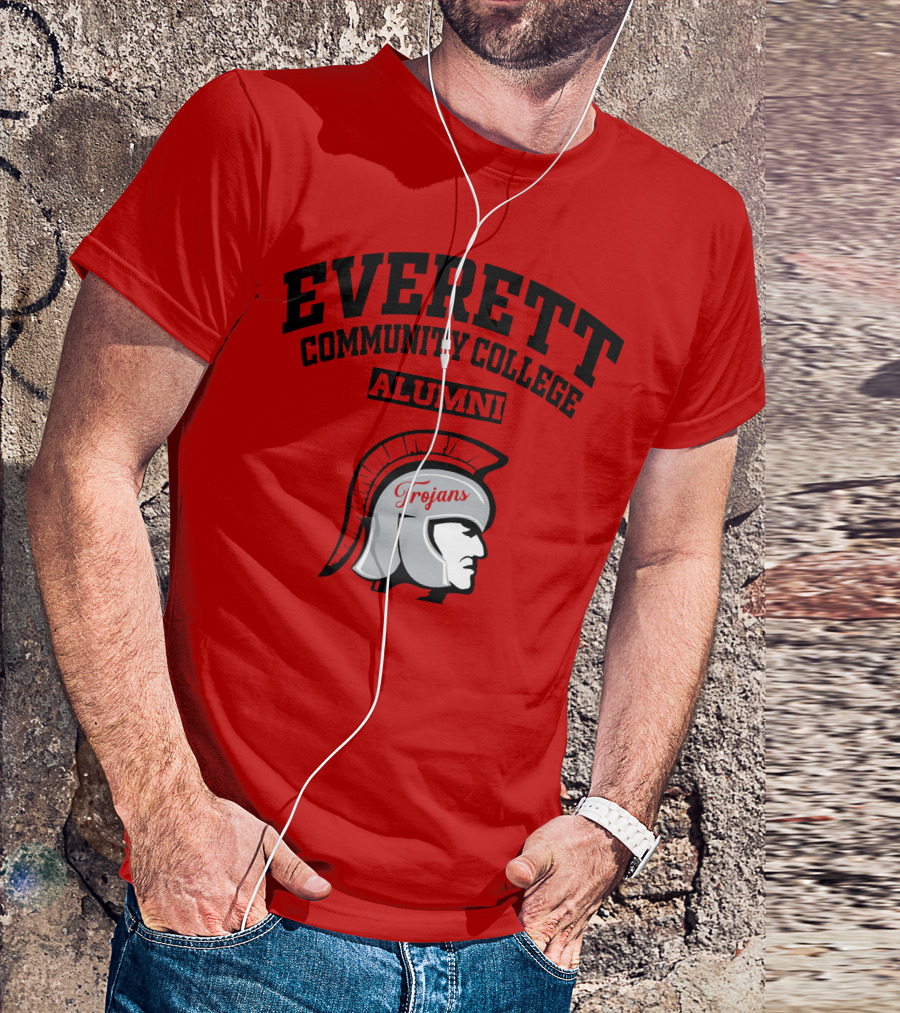 Everett Community College Alumni Trojans T-Shirt
