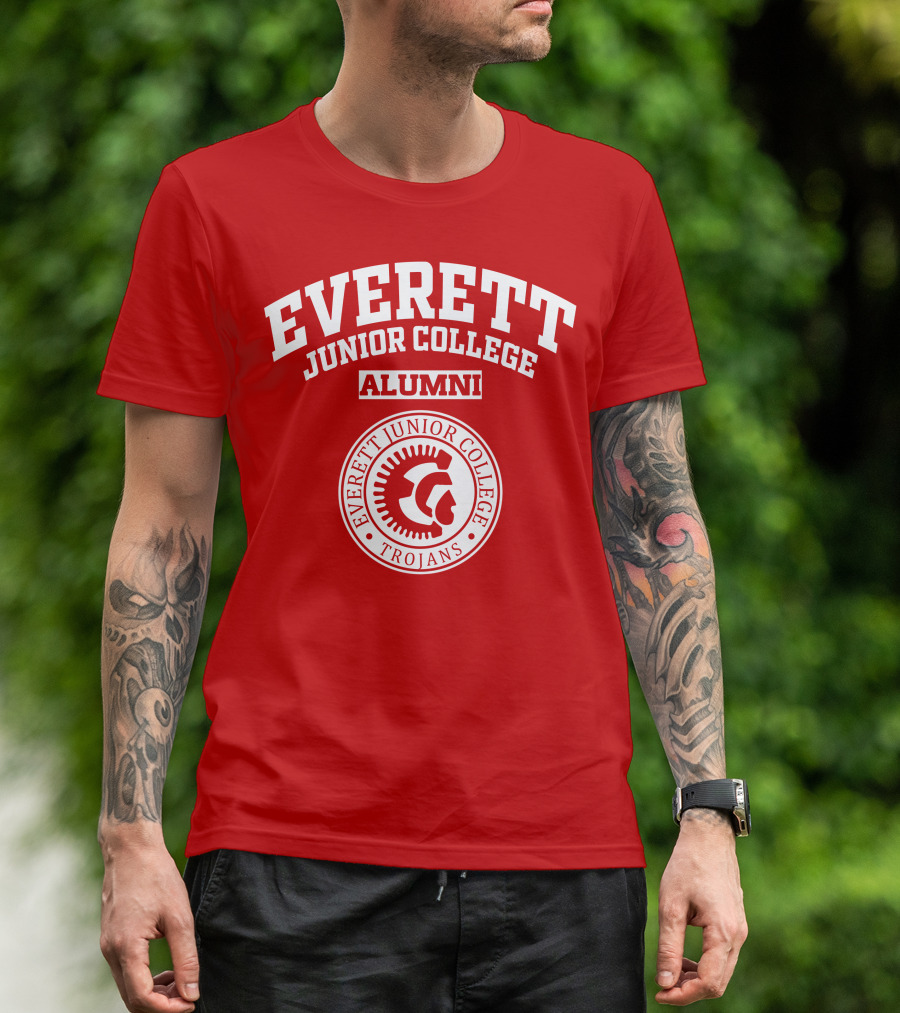 Everett Junior College Alumni Trojans T-Shirt