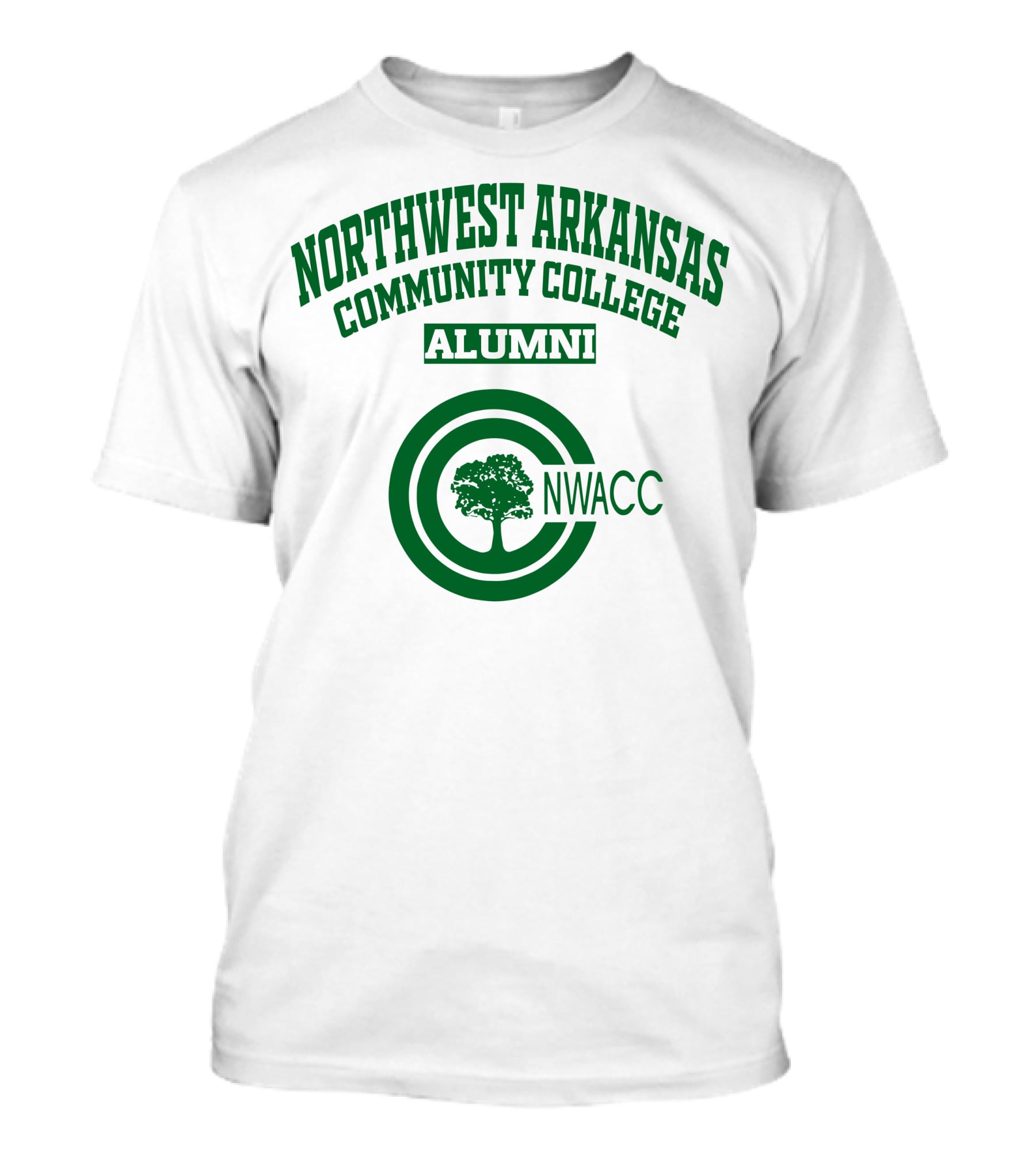 Northwest Arkansas Community College Alumni NWACC Tree T-Shirt