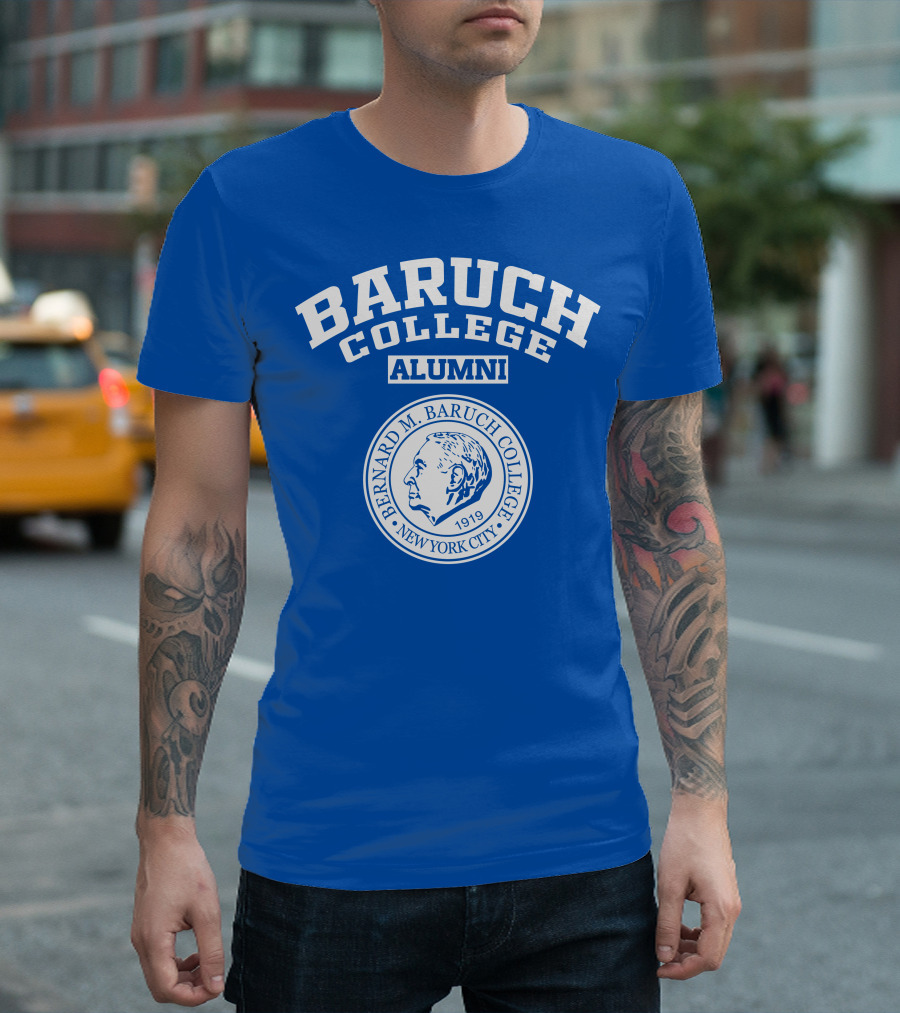 BARUCH COLLEGE ALUMNI BERNARD M. BARUCH COLLEGE NEW YORK CITY 1919 T-Shirt