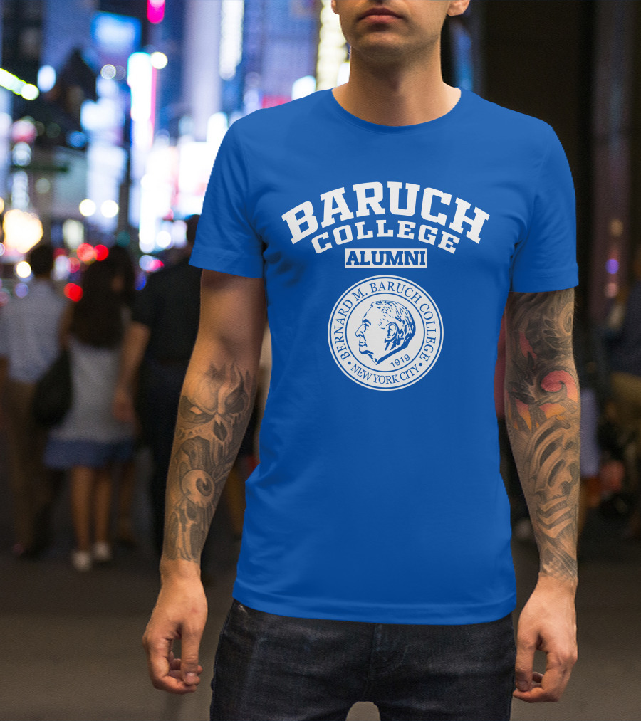 BARUCH COLLEGE ALUMNI BERNARD M. BARUCH COLLEGE NEW YORK CITY 1919 T-Shirt