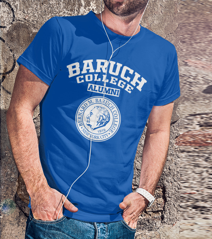 BARUCH COLLEGE ALUMNI BERNARD M. BARUCH COLLEGE NEW YORK CITY 1919 T-Shirt
