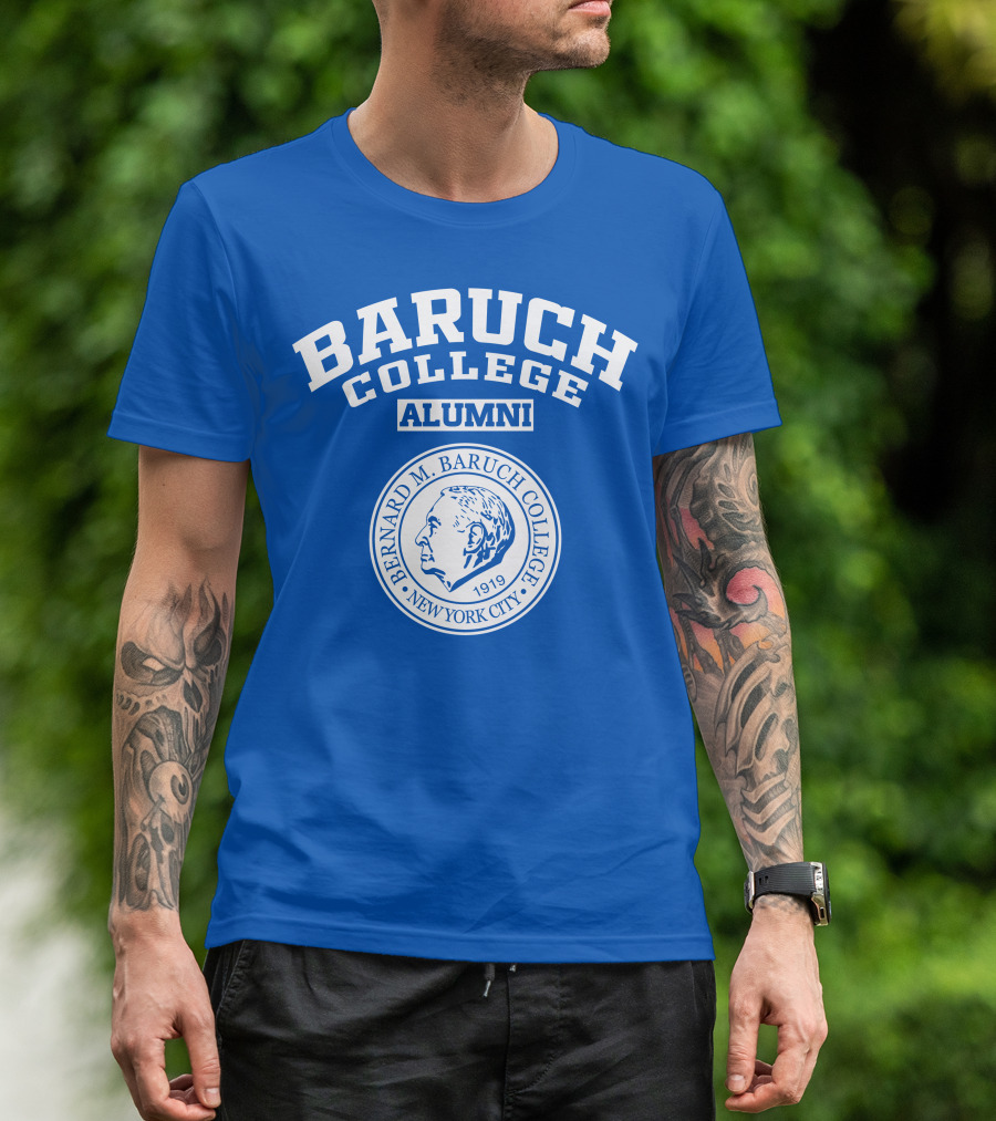 BARUCH COLLEGE ALUMNI BERNARD M. BARUCH COLLEGE NEW YORK CITY 1919 T-Shirt