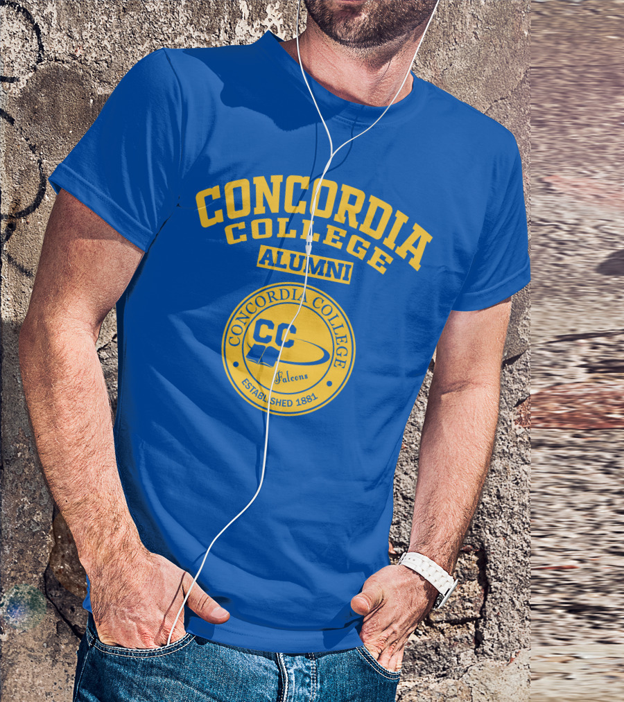 Concordia College Alumni Falcons Established 1881 CC T-Shirt
