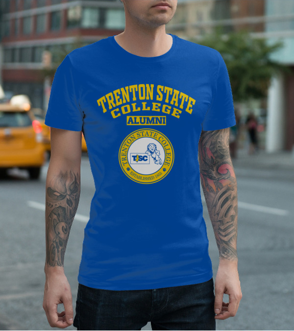 Trenton State College Alumni TSC Lion Established 1855 T-Shirt