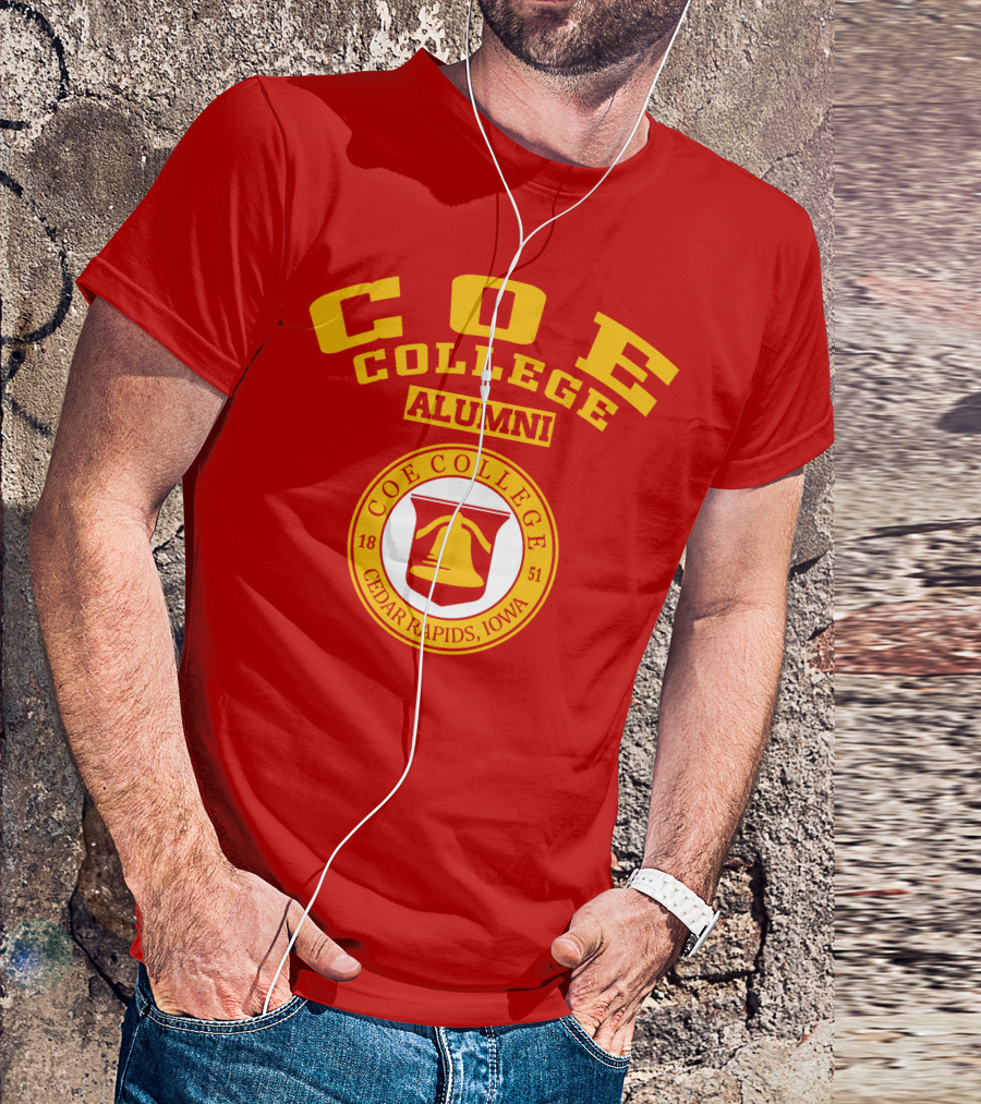 Coe College Alumni Cedar Rapids Iowa 1851 T-Shirt