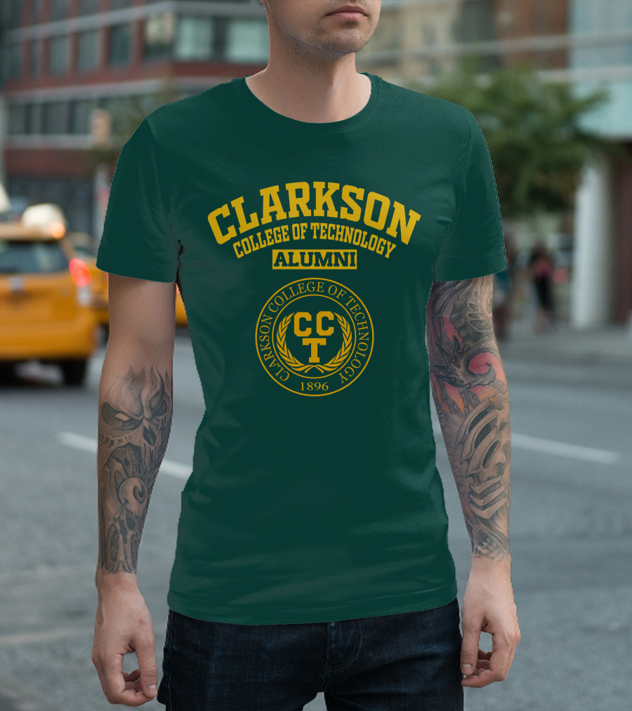 CLARKSON COLLEGE OF TECHNOLOGY ALUMNI 1896 CCT T-Shirt