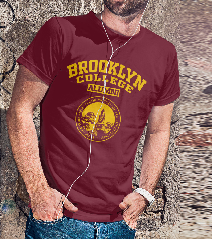 Brooklyn College Alumni 1930 Seal University Of The City Of New York T-Shirt