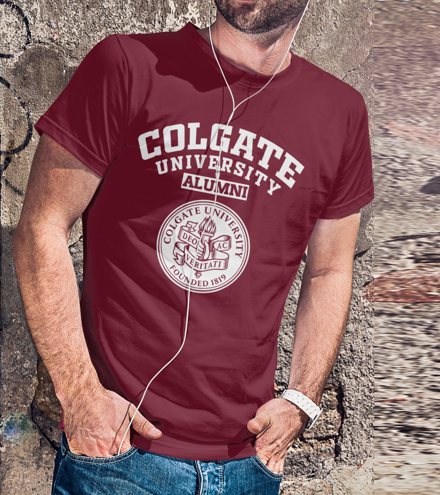 Colgate University Alumni Deo Veritati Seal Founded 1819 T-Shirt