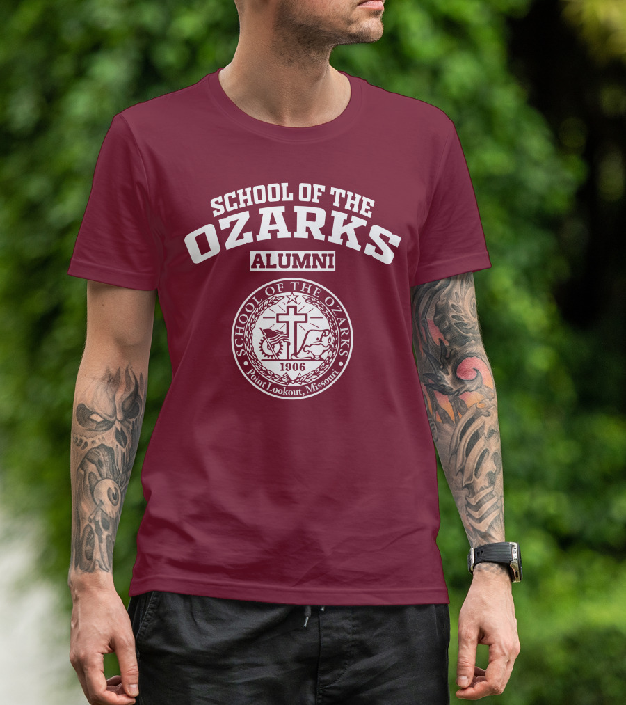 SCHOOL OF THE OZARKS ALUMNI 1906 POINT LOOKOUT MISSOURI T-Shirt