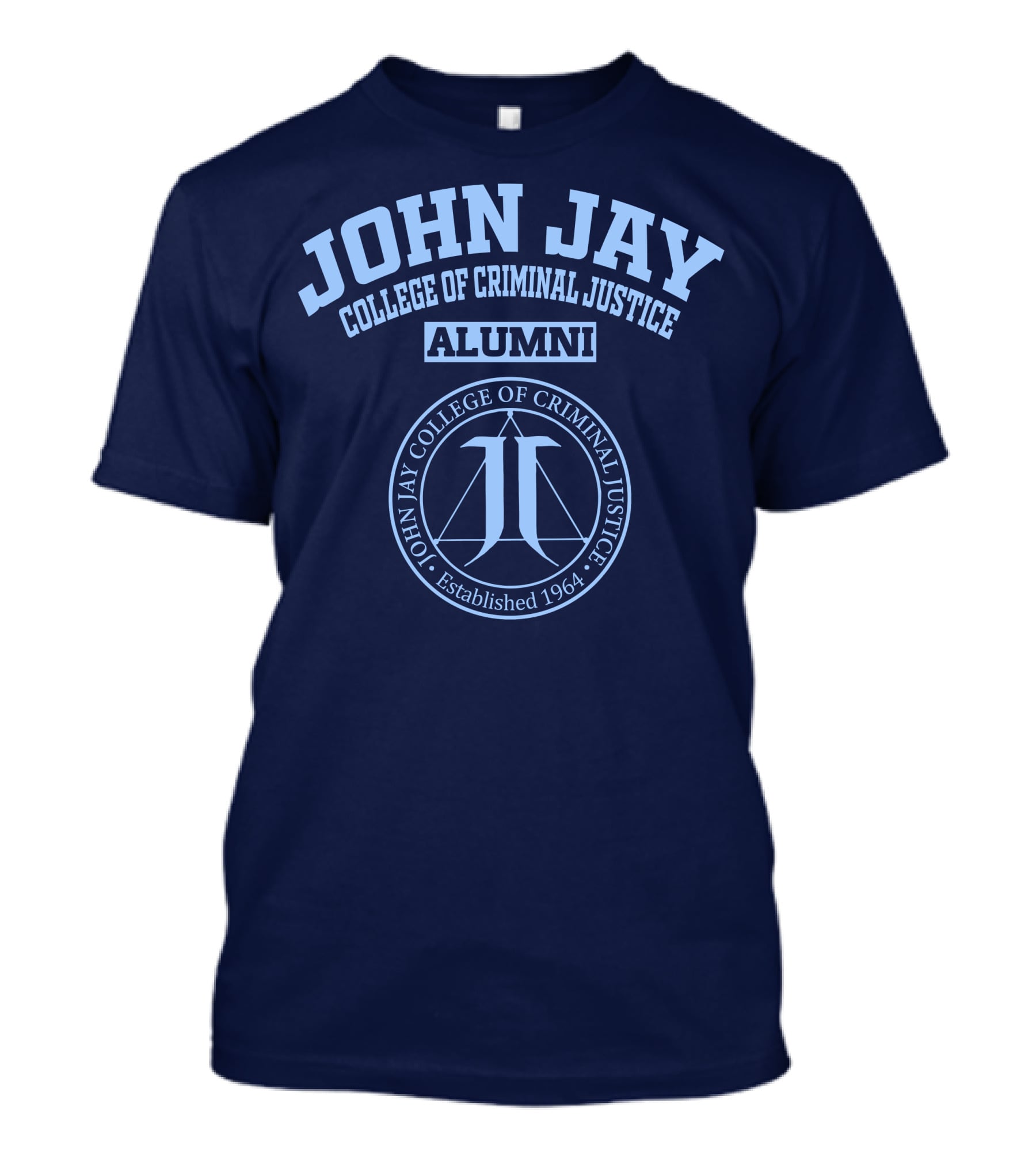 John Jay College Of Criminal Justice Alumni Established 1964 T-Shirt