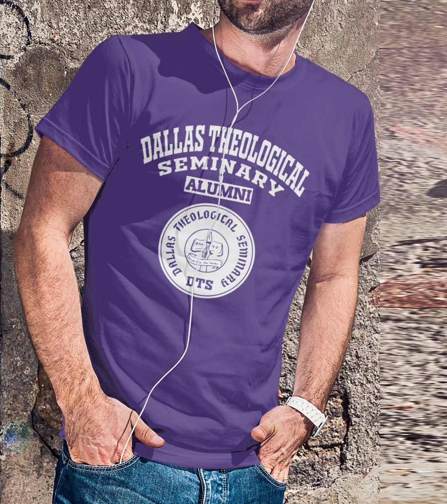 Dallas Theological Seminary Alumni Logo DTS 2 Tim 4:2 Kēruxon Ton Logon T-Shirt