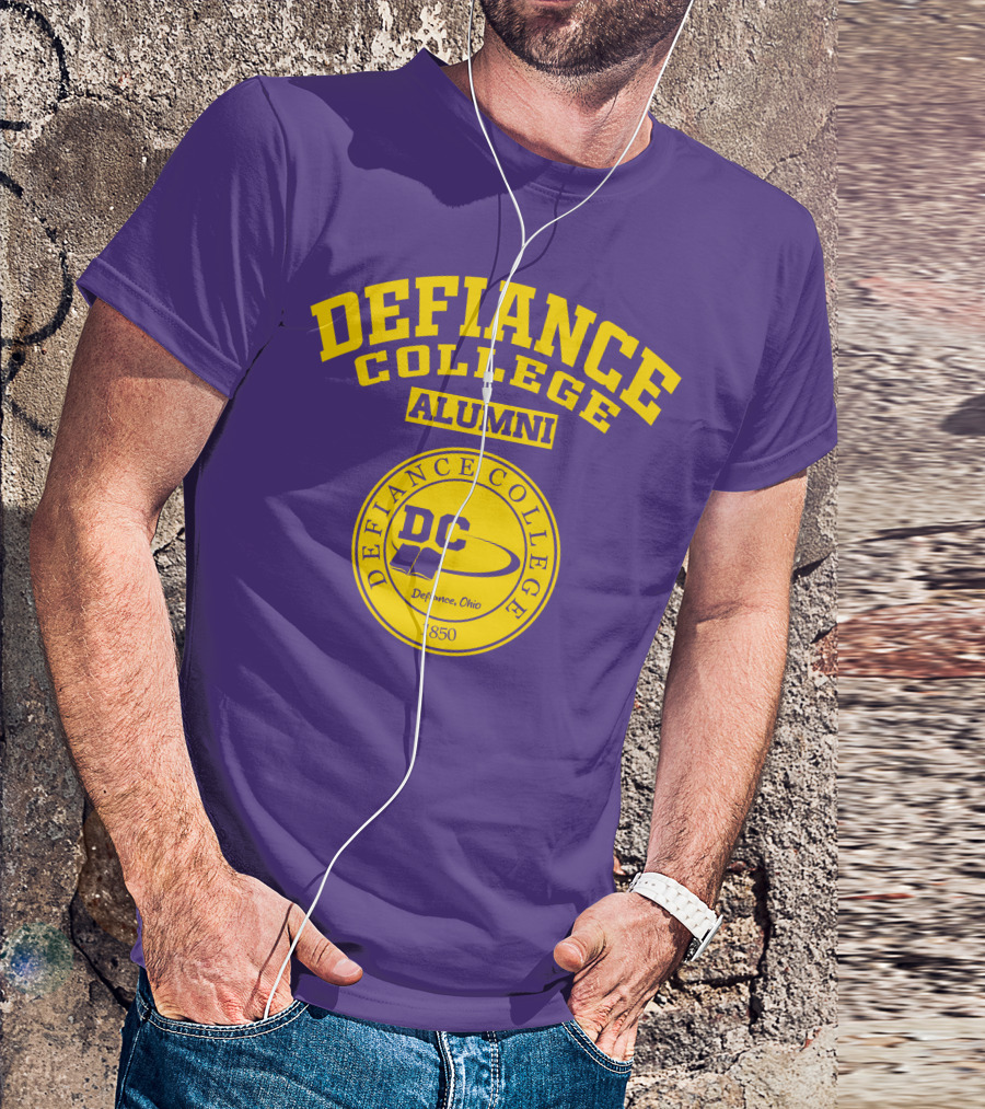 Defiance College Alumni DC Logo Defiance Ohio 1850 T-Shirt