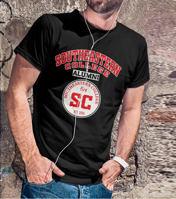 Southeastern College Alumni Fire SC Est. 1935 T-Shirt