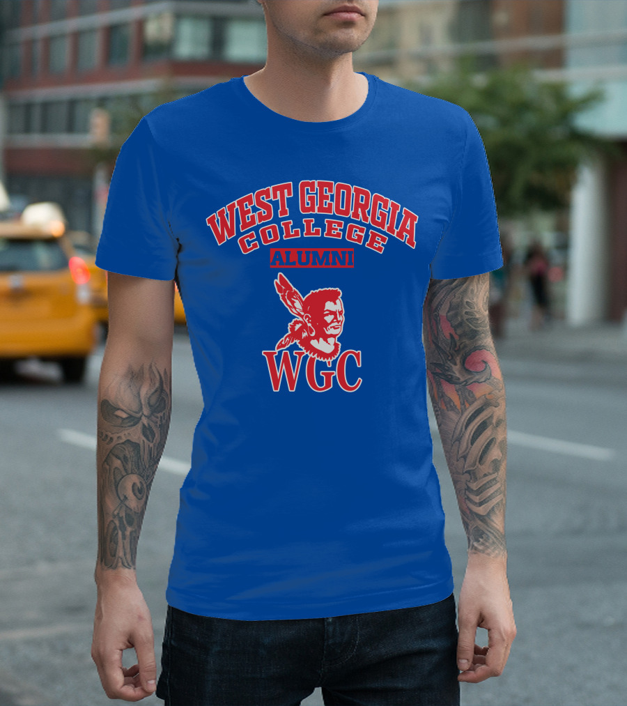 West Georgia College Alumni WGC Logo Native American T-Shirt