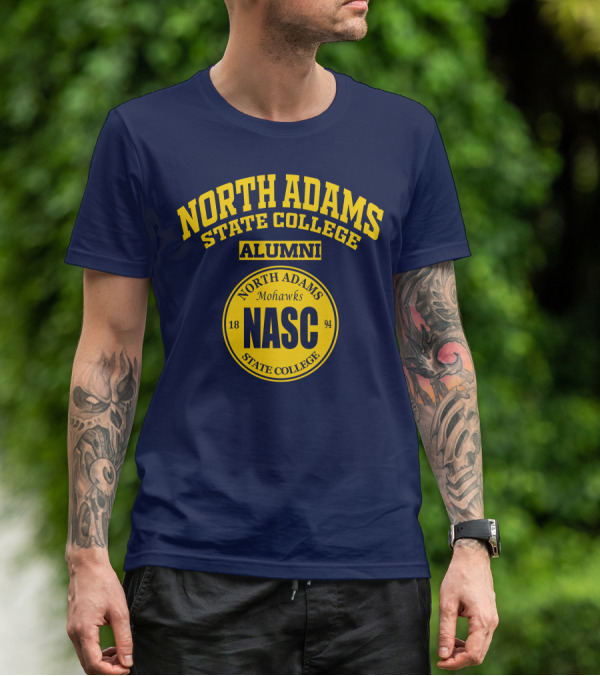 North Adams State College Alumni Mohawks NASC 1894 T-Shirt