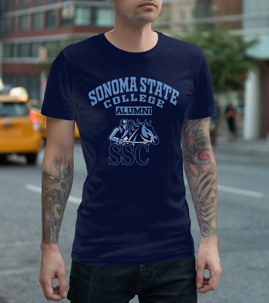 Sonoma State College Alumni SSC Horseman T-Shirt