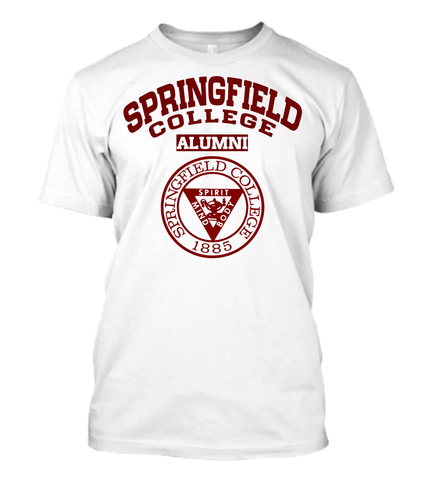 Springfield College Alumni 1885 Spirit Mind Body T-Shirt