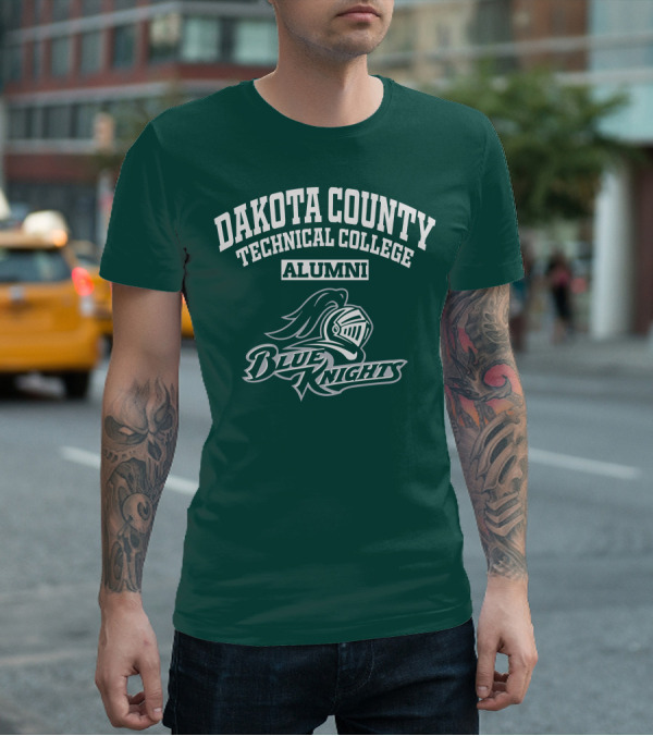 Dakota County Technical College Alumni Blue Knights T-Shirt