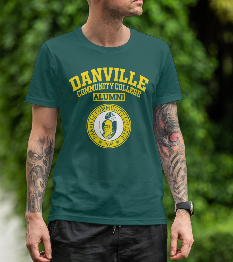 Danville Community College Alumni 1936 DCC Knight T-Shirt