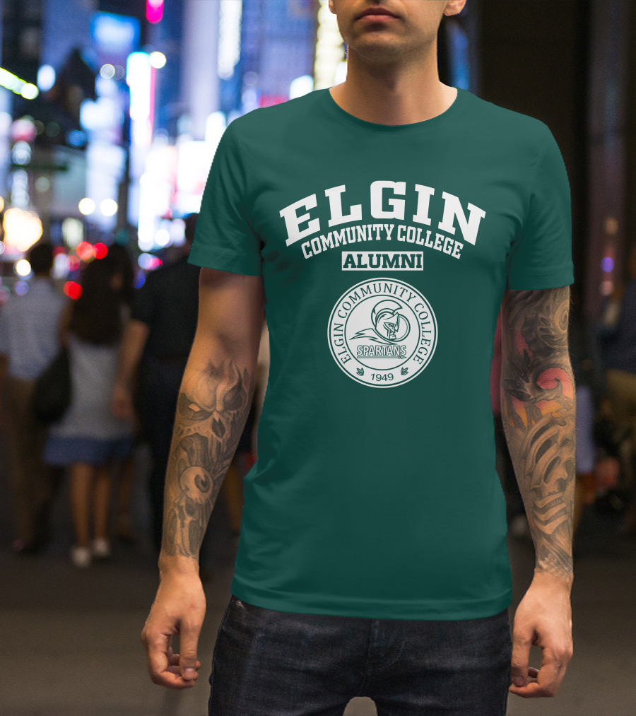 Elgin Community College Spartans Alumni 1949 T-Shirt