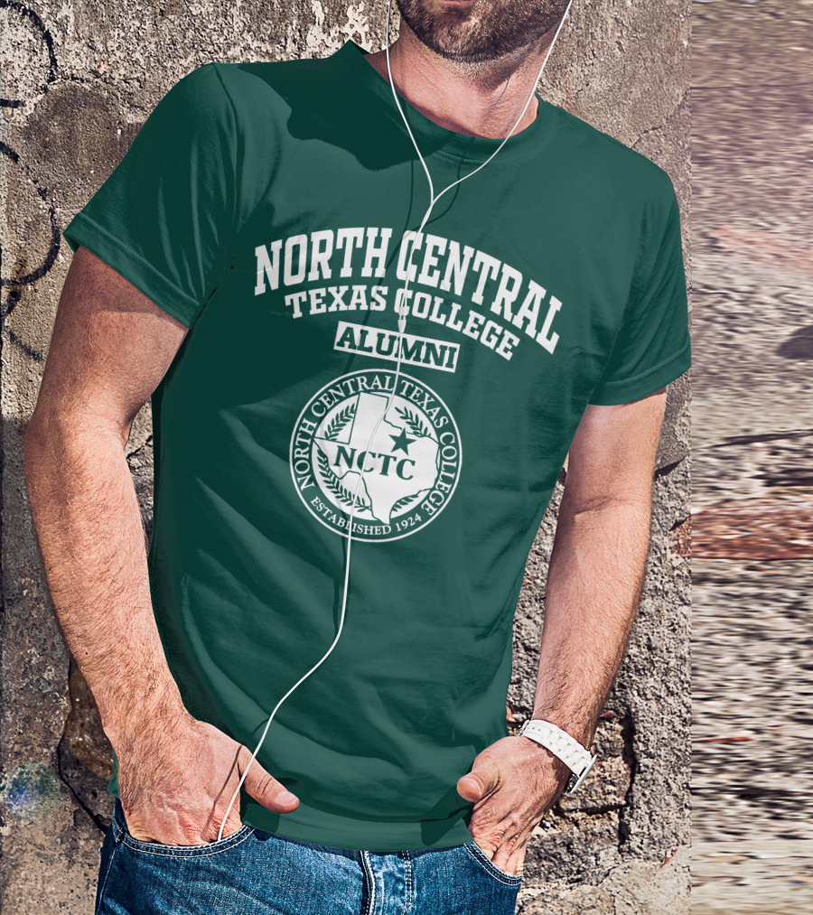 North Central Texas College Alumni NCTC Established 1924 T-Shirt